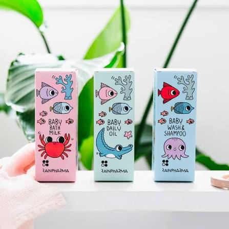 RainPharma Baby Bath Milk, Baby Daily Oil en Baby Wash & Shampoo