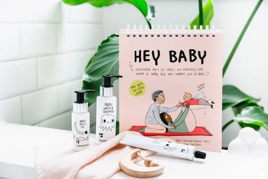 RainPharma-babyverzorging met Hey Baby-kalender